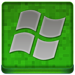 Green Microsoft Coloured Icon 256x256 png
