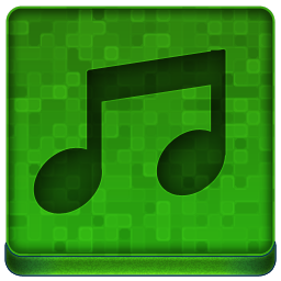 Green Music Icon 256x256 png
