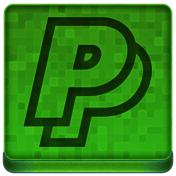 Green PayPal Icon 256x256 png