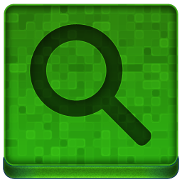 Green Search Icon 256x256 png