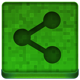 Green Share Icon 256x256 png