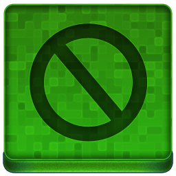 Green Stop Icon 256x256 png