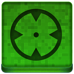 Green Target Icon 256x256 png