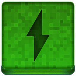 Green Winamp Icon 256x256 png