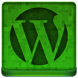Green WordPress Icon 256x256 png