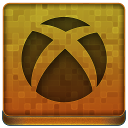 Orange Xbox 360 Icon 256x256 png