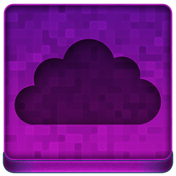 Pink Cloud Icon 256x256 png