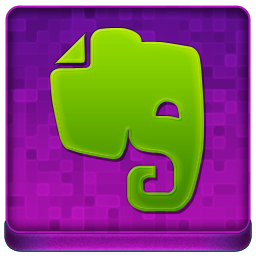 Pink Evernote Coloured Icon 256x256 png