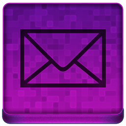 Pink Mail Icon 256x256 png