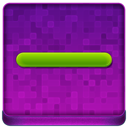 Pink Minus Coloured Icon 256x256 png