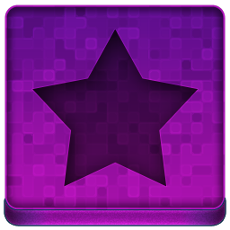 Pink Star Icon 256x256 png
