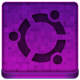 Pink Ubuntu Icon 256x256 png