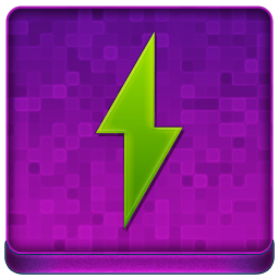 Pink Winamp Coloured Icon 256x256 png