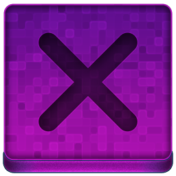 Pink X Icon 256x256 png