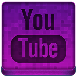 Pink YouTube Icon 256x256 png