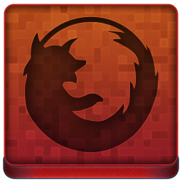 Red Firefox Icon 256x256 png