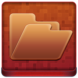 Red Folder Coloured Icon 256x256 png