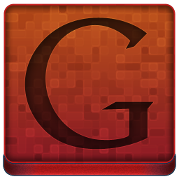Red Google Icon 256x256 png