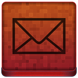 Red Mail Icon 256x256 png