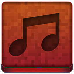 Red Music Icon 256x256 png