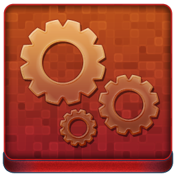 Red Options Coloured Icon 256x256 png