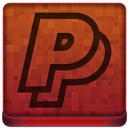Red PayPal Icon 256x256 png