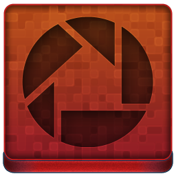 Red Picassa Icon 256x256 png