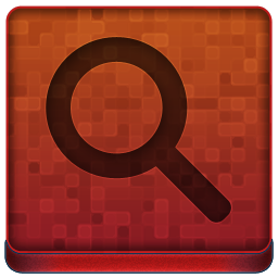 Red Search Icon 256x256 png
