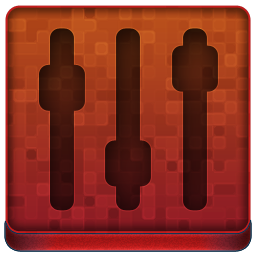 Red Settings Icon 256x256 png