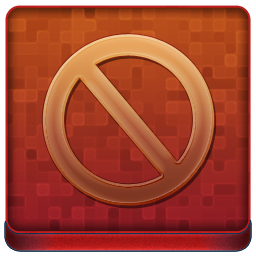 Red Stop Coloured Icon 256x256 png