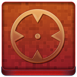 Red Target Coloured Icon 256x256 png