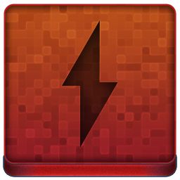 Red Winamp Icon 256x256 png
