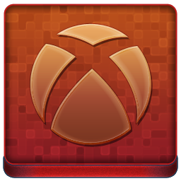 Red Xbox 360 Coloured Icon 256x256 png
