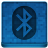 Blue Bluetooth Icon