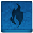 Blue Fire Icon