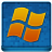 Blue Microsoft Coloured Icon 48x48 png