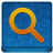 Blue Search Coloured Icon 48x48 png