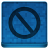 Blue Stop Icon 48x48 png
