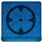 Blue Target Icon 48x48 png