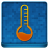 Blue Temperature Coloured Icon