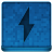 Blue Winamp Icon 48x48 png