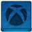 Blue Xbox 360 Icon 48x48 png