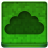 Green Cloud Icon 48x48 png