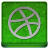 Green Dribbble Coloured Icon