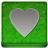 Green Heart Coloured Icon 48x48 png