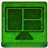 Green LCD Icon 48x48 png