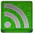 Green RSS Coloured Icon