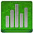 Green Statistics Coloured Icon 48x48 png