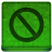 Green Stop Icon 48x48 png