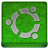 Green Ubuntu Coloured Icon